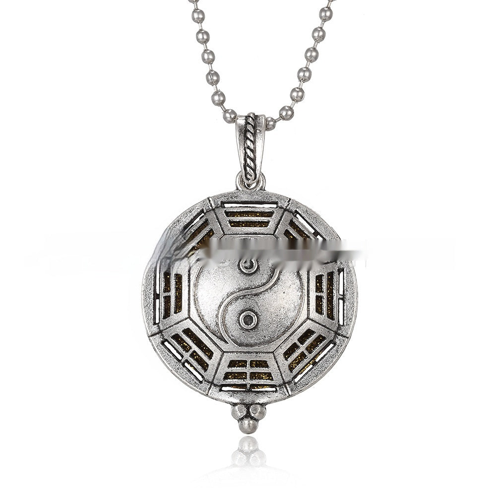 30mm Owl Essential Oil Diffusion Hollow Couple Lucky Tree Magnet Perfume Box Pendant