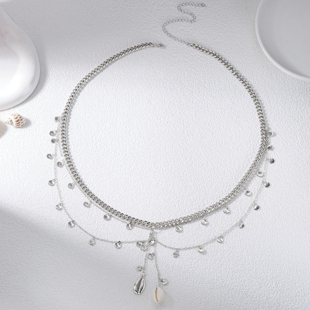 Fashion Hot Girl Party Personality Body Chains Shell Scallop Pendant