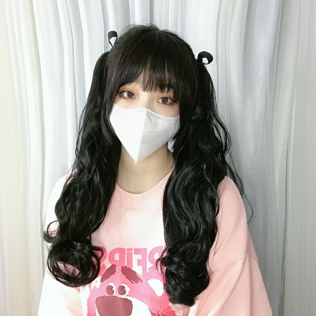 Big Hair Claws Wavy Women's Long Curly Hair High Ponytail Wig