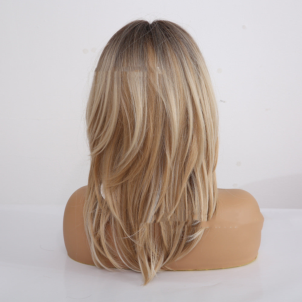 Wig Female Wigs Long Hair