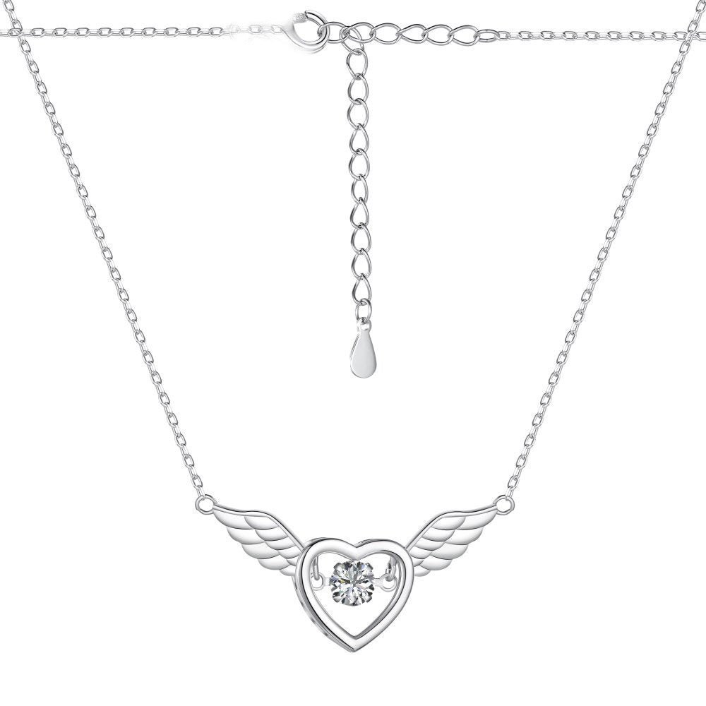 Angel Wings 925 Sterling Silver Necklace