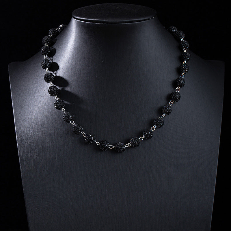 Fashion Premium Diamond Ball Zipper Men's Hip Hop Waist Chain Pendants