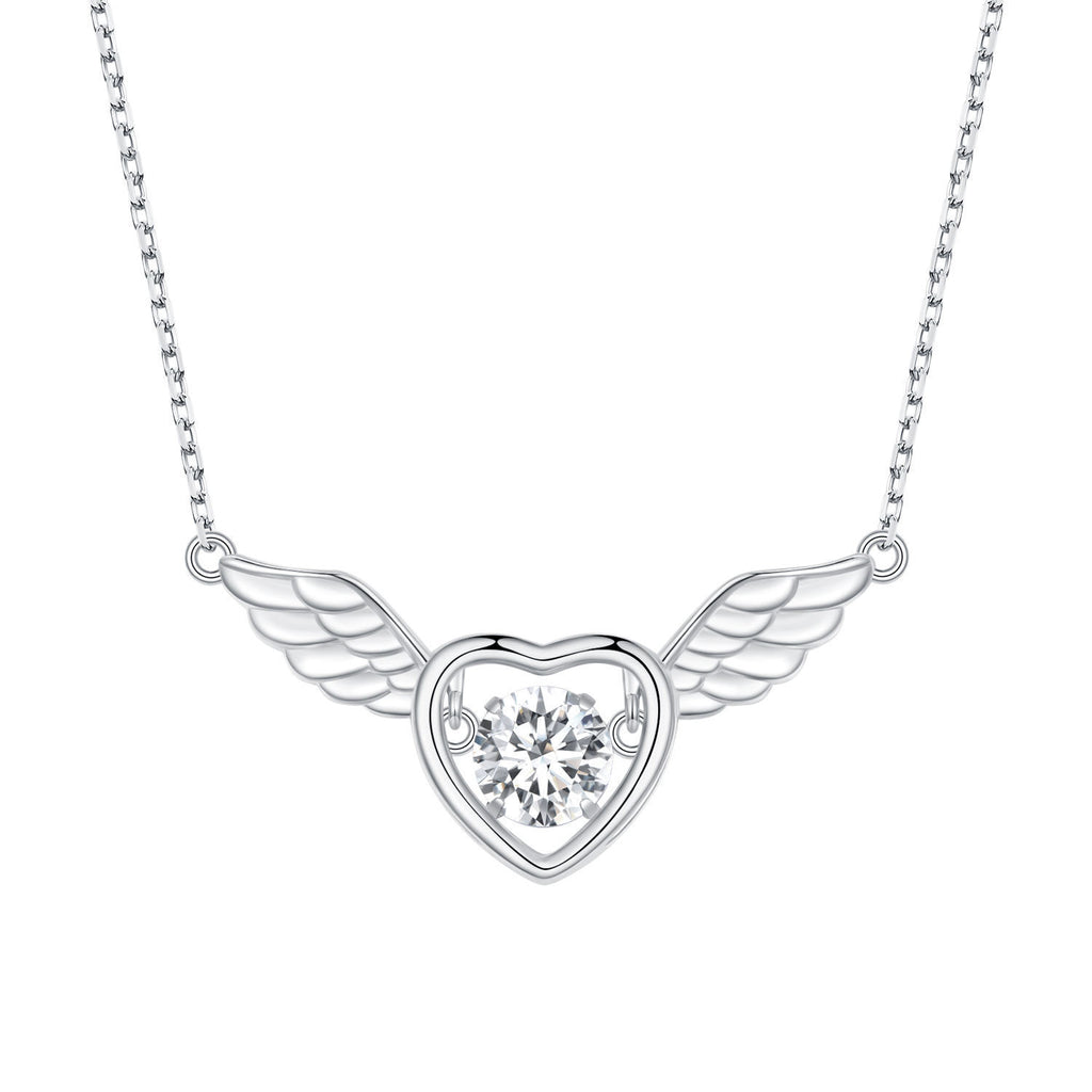 Angel Wings 925 Sterling Silver Necklace