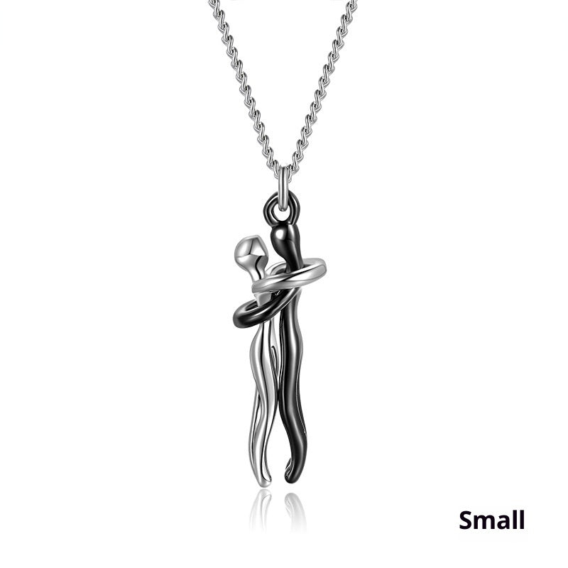 Embrace Emotional Expression Collarbone Pendant Necklace