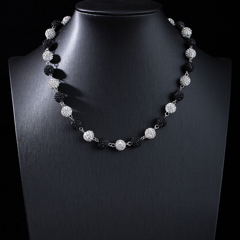 Fashion Premium Diamond Ball Zipper Men's Hip Hop Waist Chain Pendants