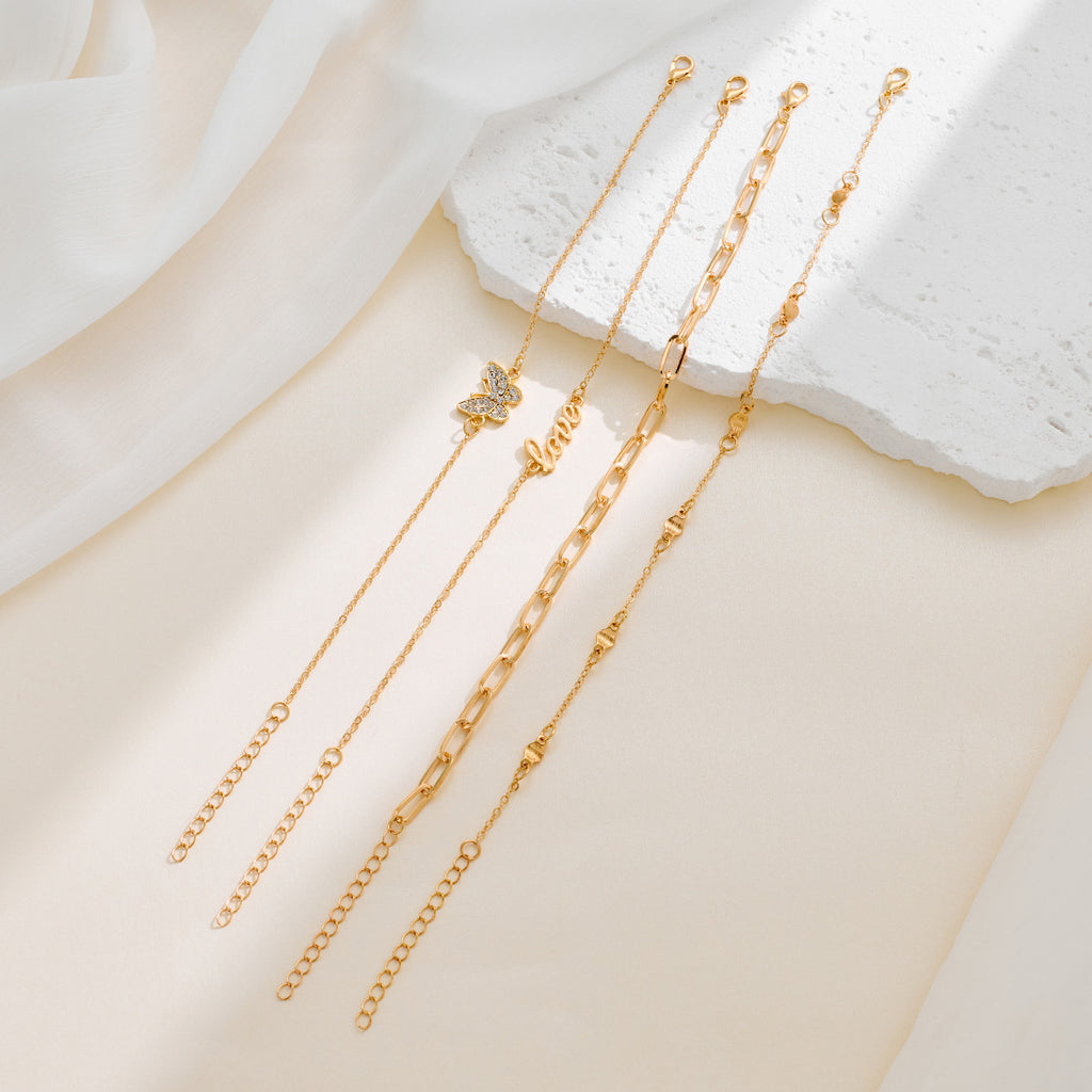 Personalized Minority Exotic Beach Anklet Set