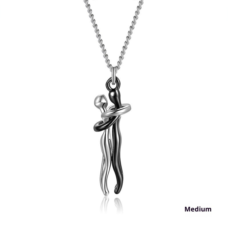 Embrace Emotional Expression Collarbone Pendant Necklace