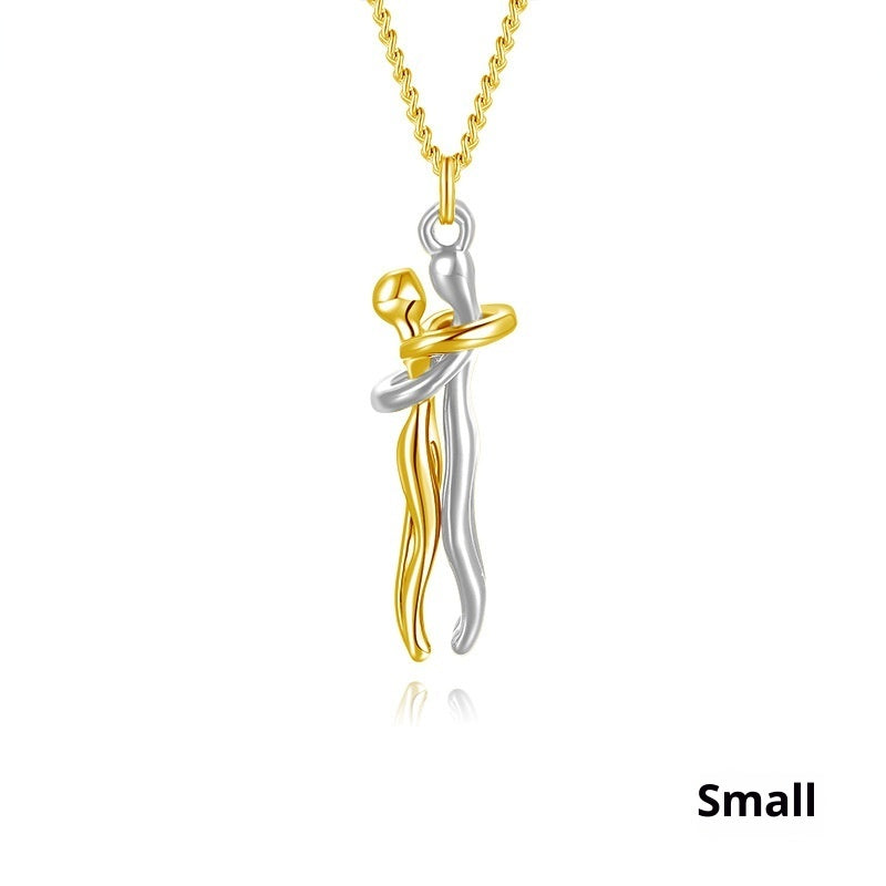 Embrace Emotional Expression Collarbone Pendant Necklace