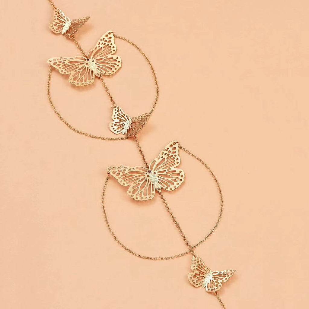 Women's Simple And Adjustable Butterfly Arm Chain