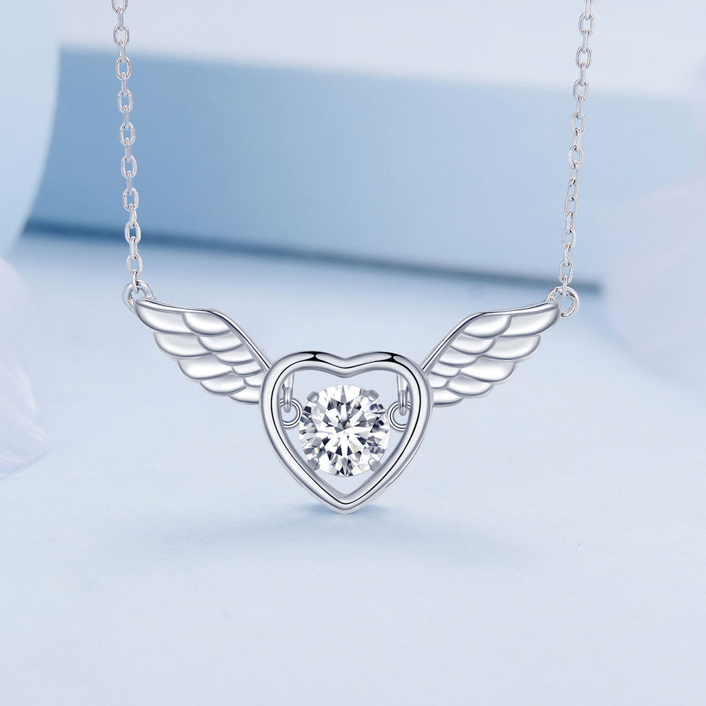 Angel Wings 925 Sterling Silver Necklace