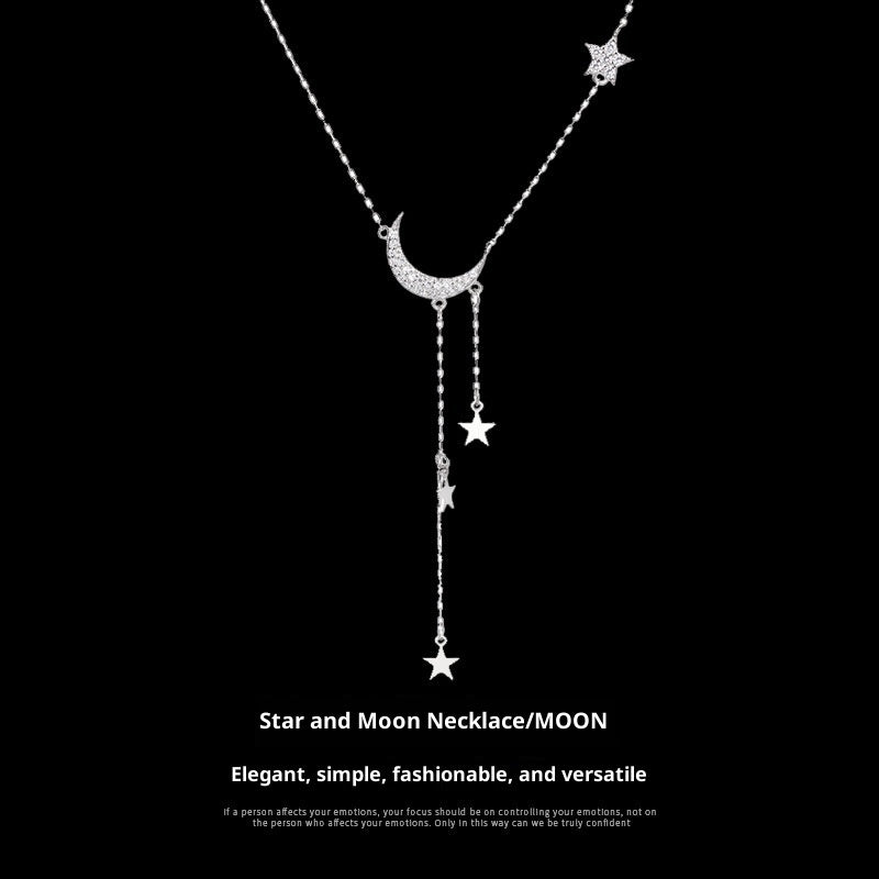 Super Fairy Moon Necklace XINGX Tassel Necklace