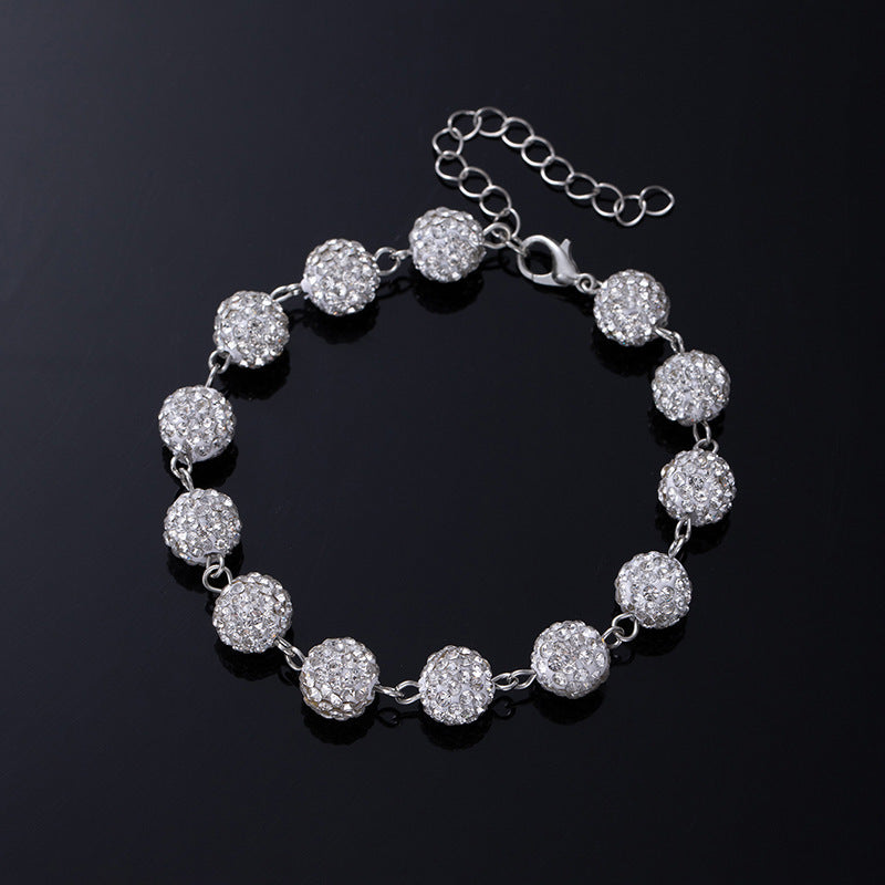 Fashion Premium Diamond Ball Zipper Men's Hip Hop Waist Chain Pendants